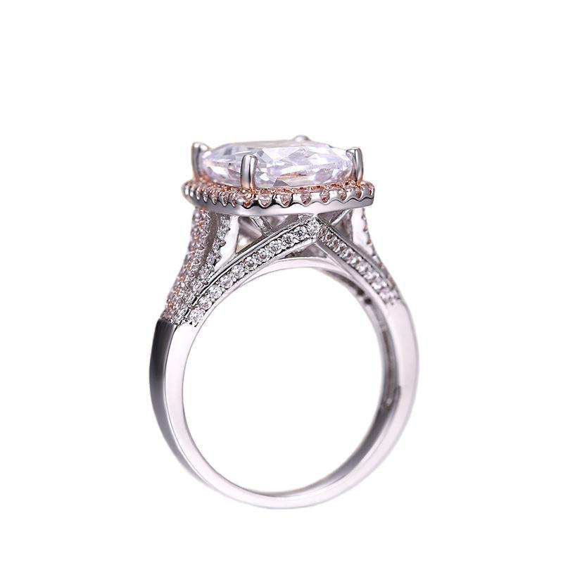 European And American Classic Personality Simulation Diamond Ring