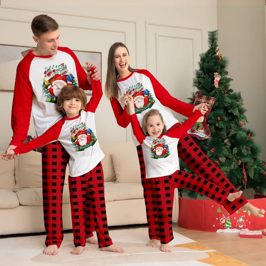 New Christmas Parent-child Pajamas Home Wear