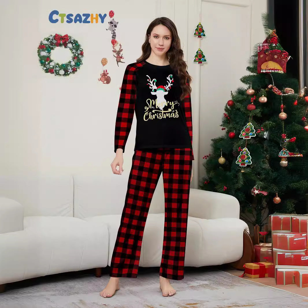 Christmas Parent-child Outfit Pajamas Home Clothes