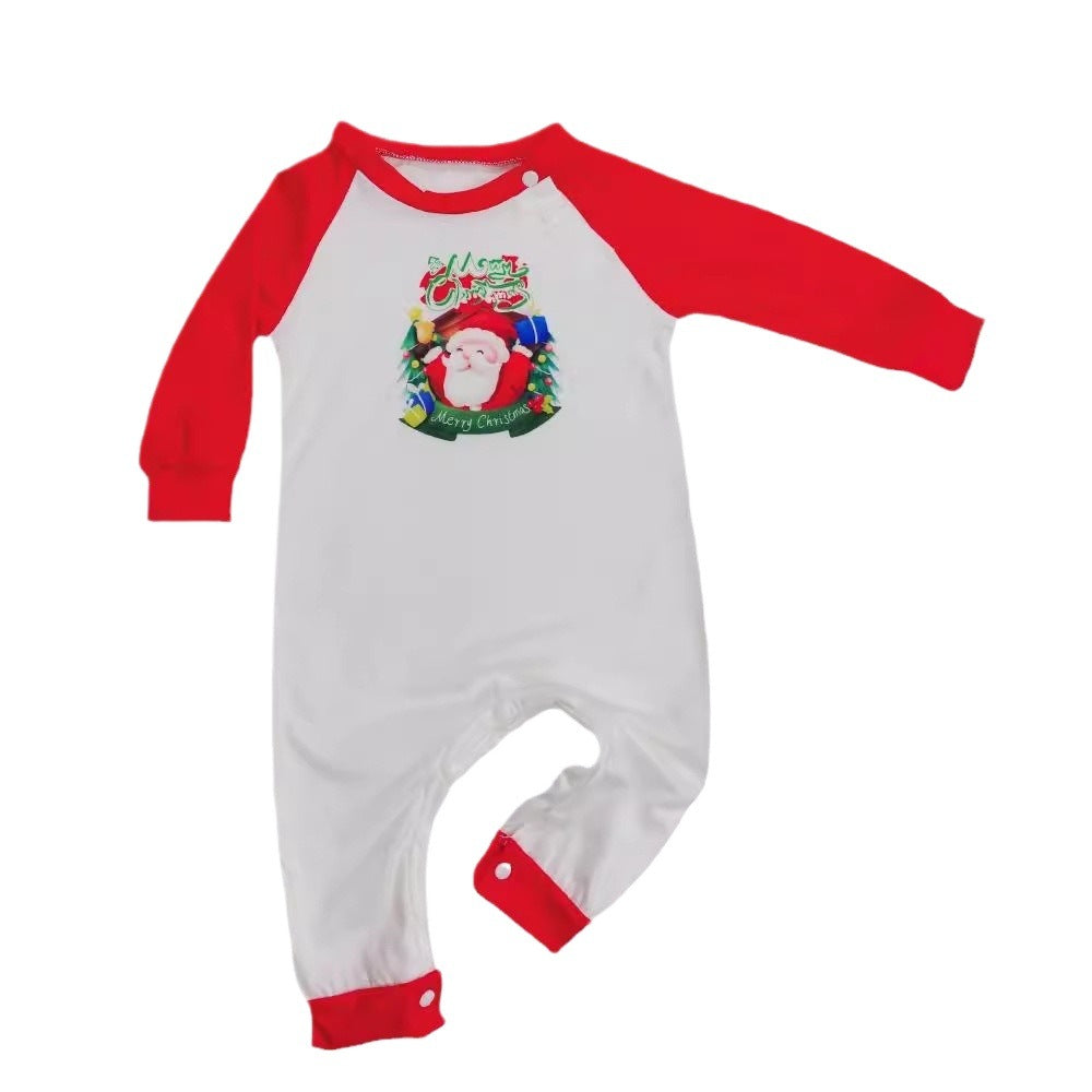 New Christmas Parent-child Pajamas Home Wear