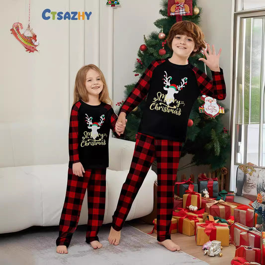 Christmas Parent-child Outfit Pajamas Home Clothes