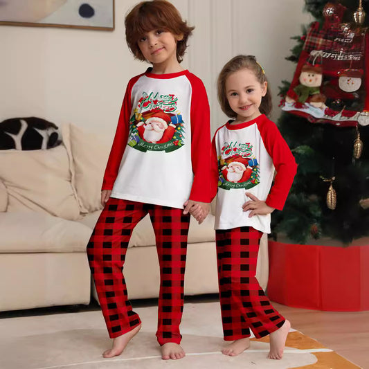 New Christmas Parent-child Pajamas Home Wear